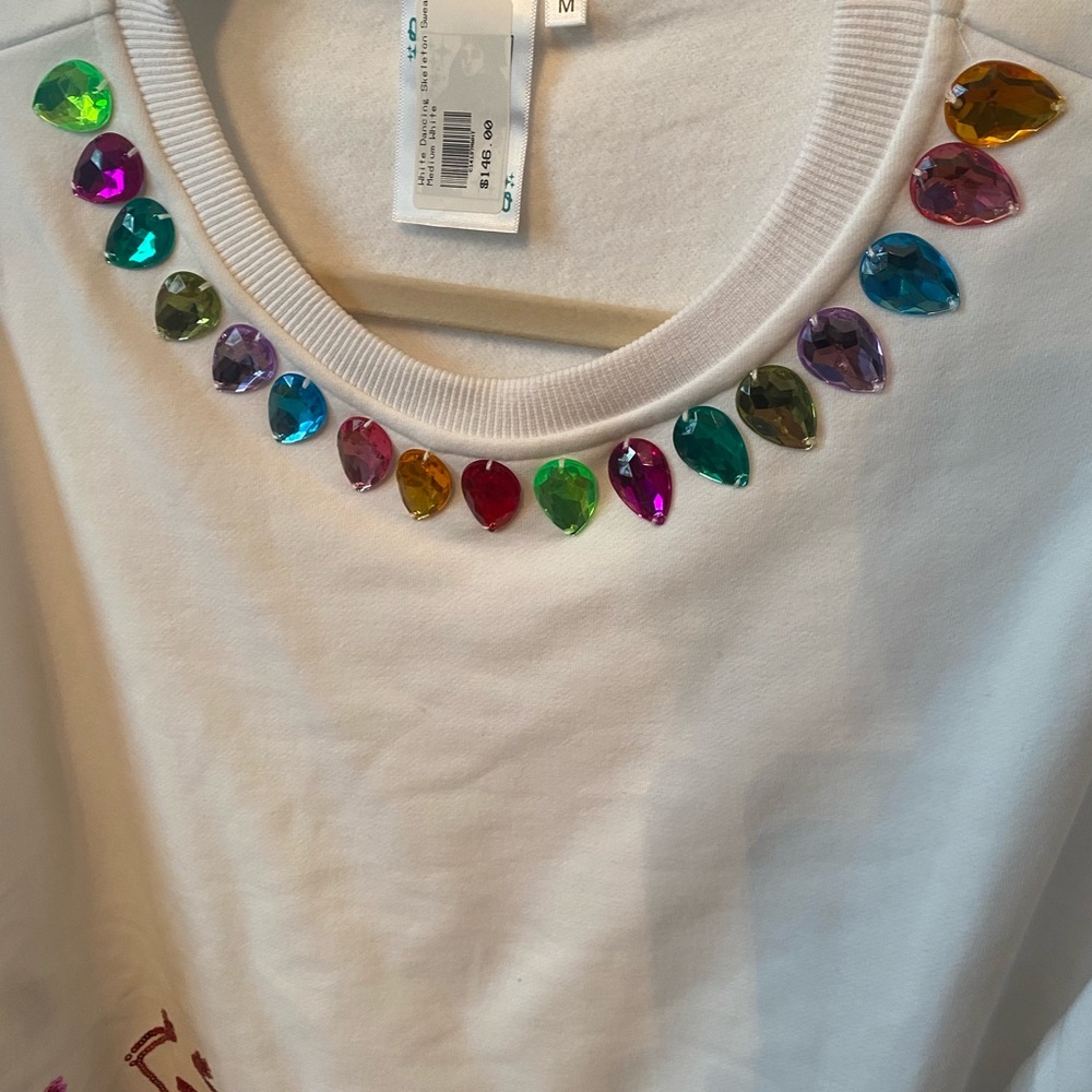 Queen Of Sparkles Skeleton Sweatshirt